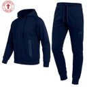 Navy Small Men's Tech Fleece Hoodie & Jogger Set (Sizes, S to 3XL)